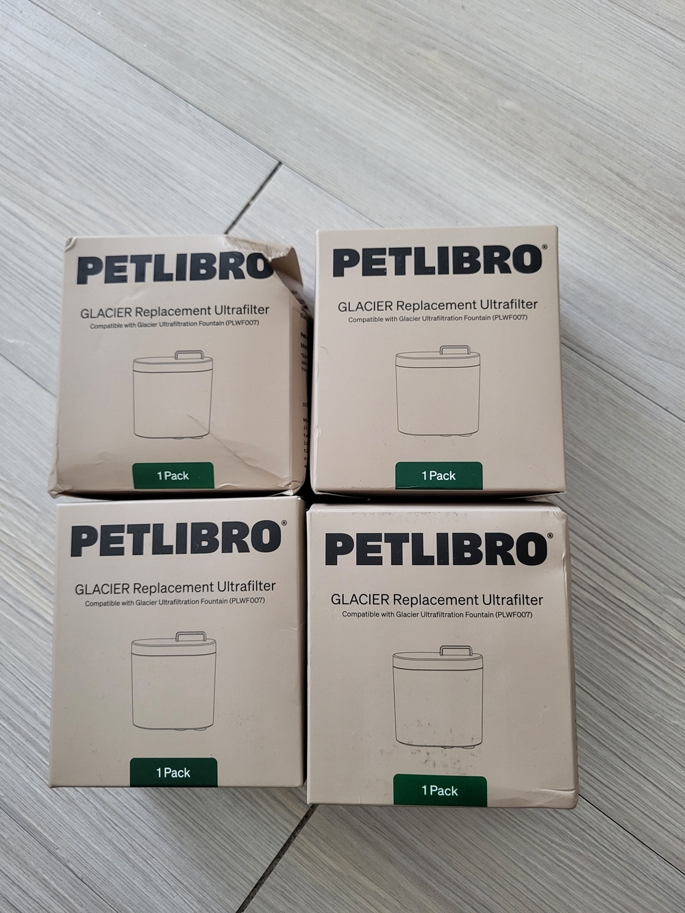 PETLIBRO Glacier Replacement Ultrafilter NIB (Set of 4)